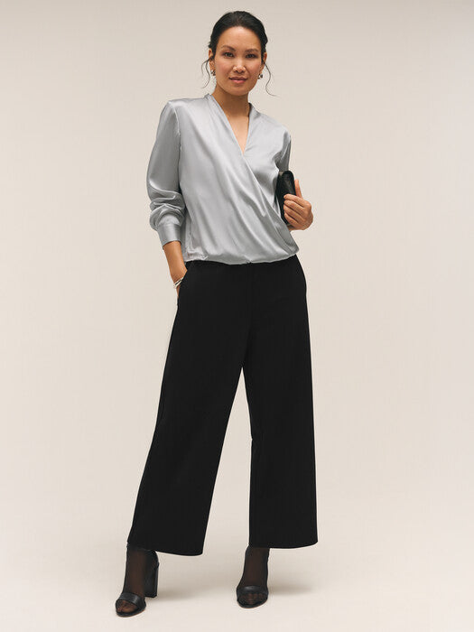 Wide Leg Ankle Pant