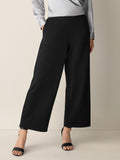 Wide Leg Ankle Pant