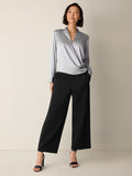 Wide Leg Ankle Pant