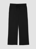 Waffle Doubleknit Wide Ankle Pant w/ Drawstring