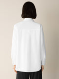 Organic Cotton Poplin Classic Collar Shirt