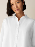 Organic Cotton Poplin Classic Collar Shirt