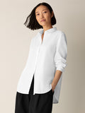 Organic Cotton Poplin Classic Collar Shirt
