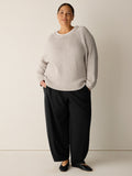 Peruvian Organic Cotton Cord Crew Neck Top
