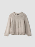 Peruvian Organic Cotton Cord Crew Neck Top