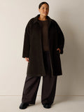 Fine Wool Alpaca Classic Collar Coat