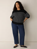 Peruvian Organic Cotton Cord Crew Neck Top