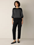 Peruvian Organic Cotton Cord Crew Neck Top