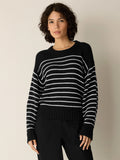 Peruvian Organic Cotton Cord Crew Neck Top