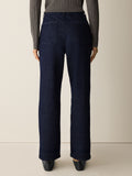Cotton Stretch Denim Straight Jean
