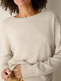 Cashmere Fluff Crew Neck Sweater