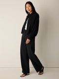 Organic Cotton Doubleweave Classic Collar Jacket