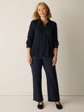 Bubble Jacquard Classic Collar Shirt