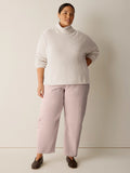 Italian Merino Turtleneck Top in Regenerative Wool