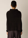 Cashmere Silk Bliss Funnel Neck Poncho