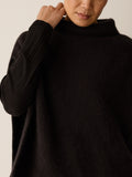 Cashmere Silk Bliss Funnel Neck Poncho
