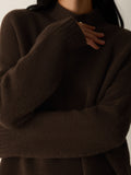 Cashmere Silk Bliss Turtleneck Sweater