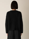 Cashmere Silk Bliss Crew Neck Sweater
