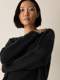 Cashmere Silk Bliss Crew Neck Sweater