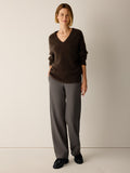 Cashmere Silk Bliss V-Neck Sweater