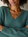 Cashmere Silk Bliss V-Neck Sweater