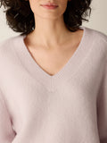 Cashmere Silk Bliss V-Neck Sweater