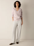 Cashmere Silk Bliss V-Neck Sweater