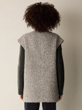Curly Alpaca Wool Blend Vest