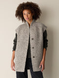 Curly Alpaca Wool Blend Vest