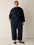 Organic Cotton Stretch Corduroy Straight Pant