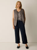 Organic Cotton Stretch Corduroy Straight Pant