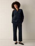 Organic Cotton Stretch Corduroy Straight Pant