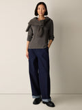 Superfine Merino Crew Neck Top in Regenerative Wool