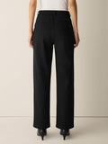 Washable Flex Ponte Straight Trouser Pant