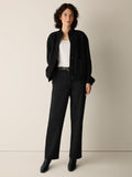 Washable Flex Ponte Straight Trouser Pant