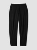 Washable Flex Ponte Tapered Trouser Pant
