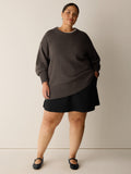 Washable Flex Ponte Flared Mini Skirt