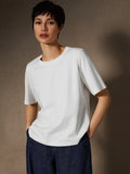 Extra-Fine Ponte Crew Neck Tee