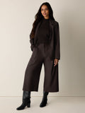 Seasonless Wool Pleated Culotte