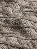 Peruvian Cotton Boucle Fluff Turtleneck