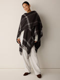 Soft Wool Plaid Serape