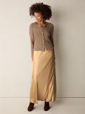 Heavyweight Silk Charmeuse Bias Skirt