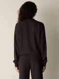 High Collar Henley Top