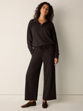 High Collar Henley Top