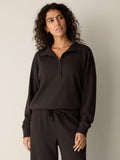 High Collar Henley Top