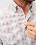 Sandlewood Pane Button Down Shirt