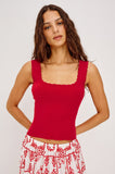 Flore Scallop Edge Tank
