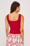 Flore Scallop Edge Tank