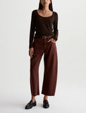 Hattie Barrel Leg Crop Jean