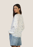 Faded Floral Blouse